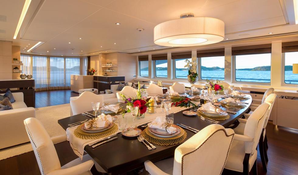 LADY L 44.60m Heesen yacht charter