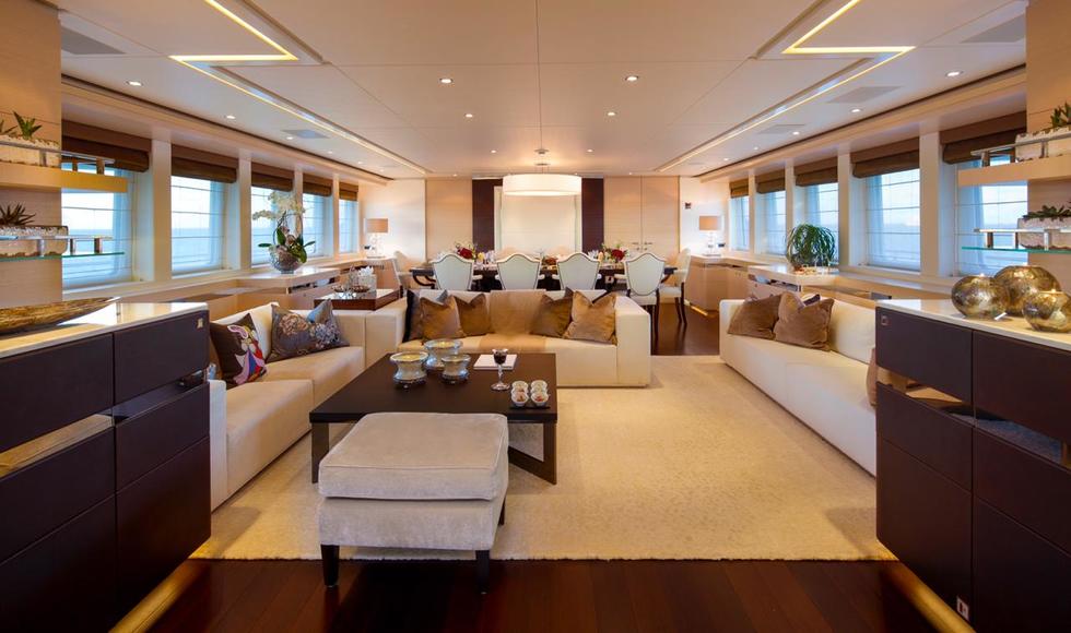 LADY L 44.60m Heesen yacht charter